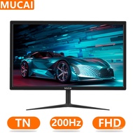 MUCAI 24 Inch Monitor 144Hz Gaming Computer 200Hz Display FHD 1080P Light Screen HDMI-compatible DP Power Por 1920*1080