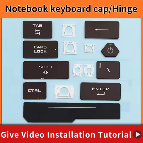 Replacement Tab&Caps lock&Shift&Ctrl &Space Keycap Key Cap &Scissor Clip&Hinge For Asus ROG Strix G1