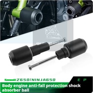 Kawasaki Z650 Z650RS Ninja650 Evotech Frame Slider Body Protection Motorcycle 2017-2025yrs