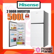 Hisense 2 Door Inverter 500L Fridge RT549N4ABU ( Black ) / RT549N4AWU ( White )