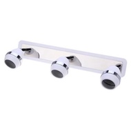 LIGHTME GU10 THREE HEADS MIRROR LIGHT 360 DEGREE ROTATING