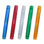 2PCS Red LED Marker Lights 12LED Parking Lights Truck Side Marker LED 24v Side Marker Trailer Lights