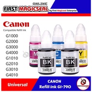 1stMagicSeal - Canon GI-790 Refill Ink Compatible For CANON G1000 G2000 G3000 G4000 G1010 G2010 G301