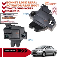 ORIGINAL | Toyota Vios NCP93 2008-2010 Rear Bonnet Inner Lock 2 PIN /3 PIN bonet back door lock trun