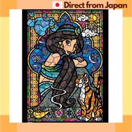 Tenyo 266-Piece Jigsaw Puzzle Disney Aladdin Jasmine Stained Glass DSG-266-760 [Japan Shipped]