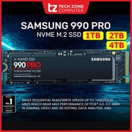 Samsung SSD 990 PRO NVME GEN4 M.2 SSD for PC/Laptop(1TB/2TB/4TB) MZ-V9P1T0BW/MZ-V9P2T0BW/MZ-V9P4T0BW