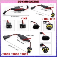 H7 H8 H11 9005 9006 9012 Car Headlight Foglamp Canbus Decoders Error Free Warning Canceller Canbus B
