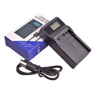 S007E USB LCD Display Digital Camera USB Charger For Panasonic CGA-S007E DMC-TZ1 TZ15 TZ2 CGA-S007E