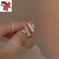 Hikaw saudi gold 18k pawnable legit cats eye stone egg white zircon earrings