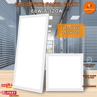 Lampu Panel Pejabat Belakang LED Backlit Panel Light  88W 120W 2X2FT 2X4FT Panel lamp 600x600m 1200x