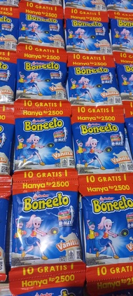 SUSU BONETO RENCENG VANILA 10+1