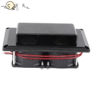 SUEREN RV Side Exhaust Fan, Black Plastic Housing DC12V 12V Ventilation Fan, Durable Rated Power 15W