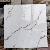 Granit 60x60 Lantai/Dinding ARNA Conary White Motif Marble Glosy