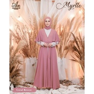 GAMIS KONDANGAN PESTA LEBARAN SARIMBIT OUTER SET PREMIUM ADEN HIJAB