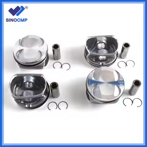 New 11257566019 Piston & Ring Set STD 77mm for 2006-2016 MINI R55-R61 N14 TURBO Cooper Countryman 15