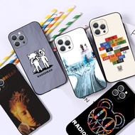 TK-1 R-Radiohead Rock Phone Case For iPhone 16, 17，15,14,13,12,Pro,Max,11,7,8,Plus,XR,XS Max Shockpr