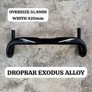 Bicycle Dropbar 31.8mm Alloy EXODUS 420mm