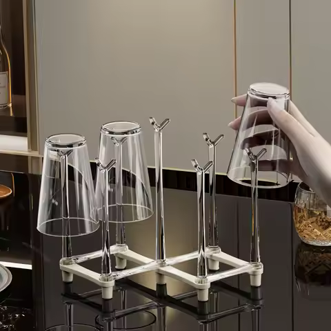 Creative Cup Holder Household Water Cup Holder Water Draining Rack Coffee Cup Holder Storage Rack Ha