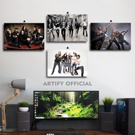 Jumbo Wall Poster Dragonforce Logo 20X30 / Artify Official / Dragonforce Drummer Baby Room Display /