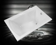 [新時代衛浴] 110/120cm小尺寸浴缸，崁入式壓克力浴缸，台制好品質ZG115