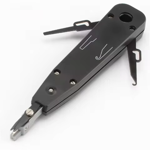 AOKIN Punch Down Tool 110 Wire Cutter Knife Telecom Pliers For Rj45 Keystone Jack Network Cable Tele