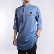 HDN KURTA ABATI 3⁄4 PREMIUM TOYOBO DENIMbiru