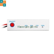 KPGR Battery capacity indicator circuit displays percentage
