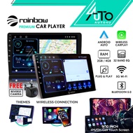 Rainbow Audio Car Player 2+64GB and 4+64GB AHD 4 Core Android Player EQ 32 Band