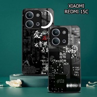 Softcase Redmi 15C 2025 [E1424] Casing hp Redmi 15C | Protective Phone Case Aesthetic Patternhp