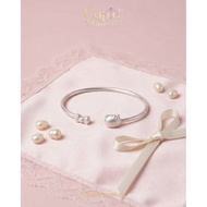 (S925 Pure Silver) Hello Kitty Fairy Bangle Bracelet Silver 925 Original