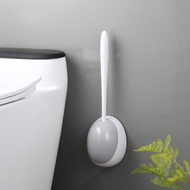 Modern Bathrooms Kit Cleaning Hygienic Brush Drain Tool Holder Mounted Wall Brush Toilet Silicone Cl