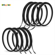 10 Rolls 1/8 Inch Whiteboard Tape Thin Tape for Dry Erase Board Self-Chart Grid Tape Lines Pinstripe