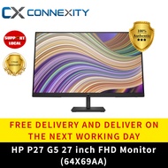 HP P27 G5 27 inch FHD Monitor 64X69AA | HP 27 Inch Monitor FHD Anti Glare HDMI Monitor 5620475