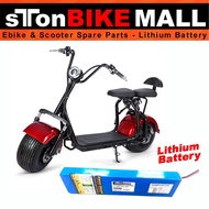 Harley Electric Scooter Battery 48V / 60V  Upgrade to Lithium Battery | 1 Year Warranty