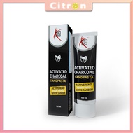 Citron CO100 VRSTI Toothpaste Activated Charcoal Toothpaste 100g Natural Activated Organic Bamboo Ch