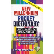 NEW MILLENNIUM POCKET DICTIONARY (ENGLISH-MALAY, MALAY-ENGLISH)