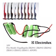 18V 3400mAh Electrolux Ergorapido Vacuum Battery Replacement ZB3013 ZB3012 ZB3011 AP0P11 OZ ZB3114 Z