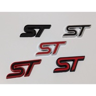 Small Beam Parts FOCUS ST Car Logo Sticker Metal FORD Rear Side WAGON KUGA Blackening