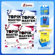TOPIK MASTER Korean Topik Test Preparation Book ComBo (Including Topik Master 1 and Topik Master 2) 