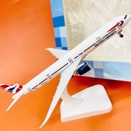 Boeing B777-300 British Airways Model Airplane High Quality Alloy Powder Coated Beautiful Glossy Sca