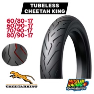 CHEETAH KING TUBELESS 60/80-17 60/90-17 70/90-17 80/90-17 KIN6204