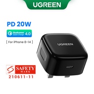 UGREEN PD Charger 20W Fast USB Type C Charger for iPhone 13/12 11 Quick 4.0 3.0 USB Charger for Xiao