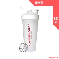 Protein Shaker Bottle, 600ml / 400ml - White