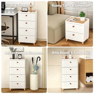 Almari Laci Pelbagai Tingkat | Drawer Storage Cabinet Serbaguna Untuk Rumah, Kabinet Simpanan Barang