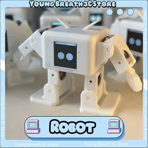 Xiaozhi Ai Otto Robot Intelligent Chatting Robot Build-in Qwen DeepSeek ESP32 Chip 1.54 inches Scree