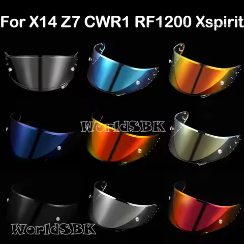 Helmet Visor for SHOEI X-14 X14 Z-7 Z7 CWR-1 CWR1 NXR RF-1200 RF1200 X-Spirit III XSpirit 3 X-Fourte