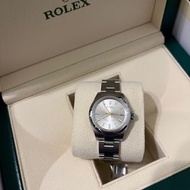 ROLEX OYSTER PERPETUAL 28 銀盤