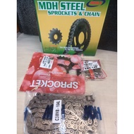 SPROCKET SET 14T/36T+CHAIN 104L EX5/DREAM/WAVE100/MR3/E BONUS