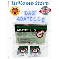 <<100% ORIGINAL>> BASF ABATE 1.1G  (1PACK) ubat jentik jentek MOSQUITO KILLER POWDER / SERBUK NYAMUK
