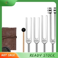 [luxiang.] Frequency Tuning Fork Set-Weighted& Unweighted 128Hz 432Hz 512Hz 528Hz Tools with Activat